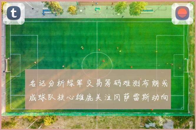 名记分析绿军交易筹码难测布朗或成球队核心雄鹿关注冈萨雷斯动向