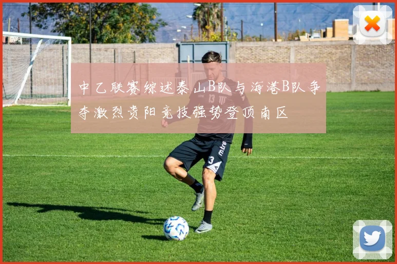 中乙联赛综述泰山B队与海港B队争夺激烈贵阳竞技强势登顶南区